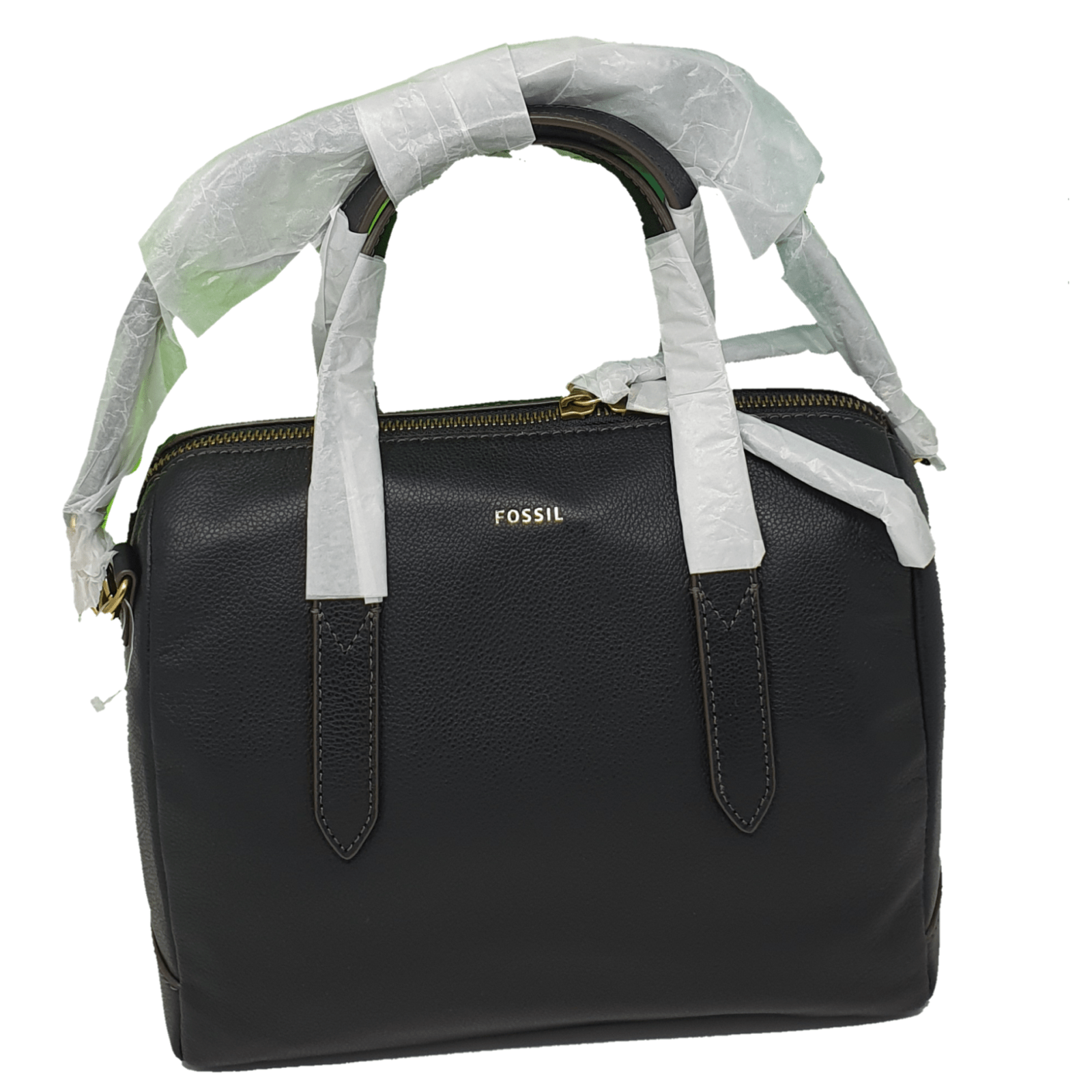 Fossil hailey satchel black new arrivals