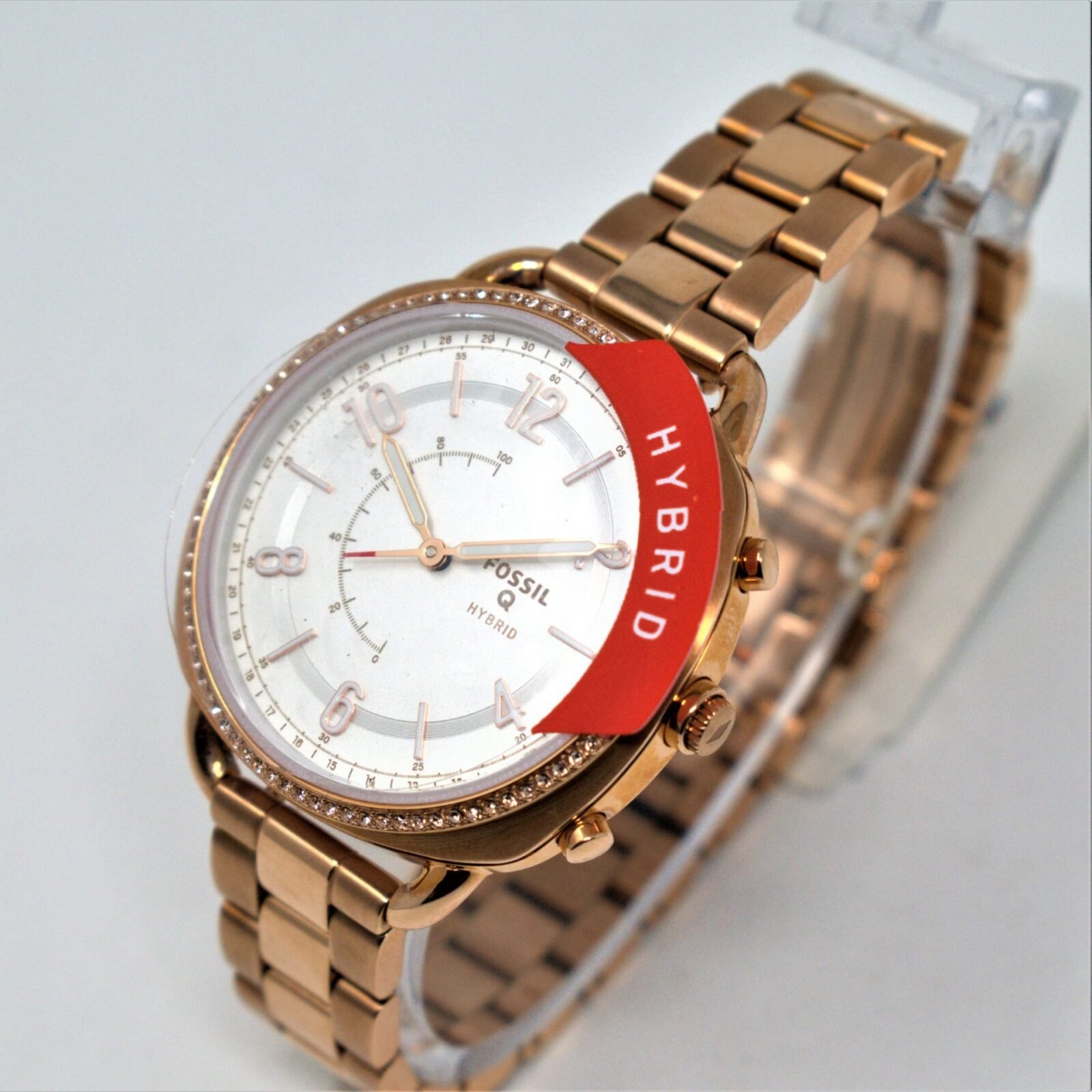 Fossil q accomplice rose on sale gold